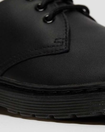 Tenis Dr Martens Junior 1461 Mono Softy T Cuero Para Niños DR3717W